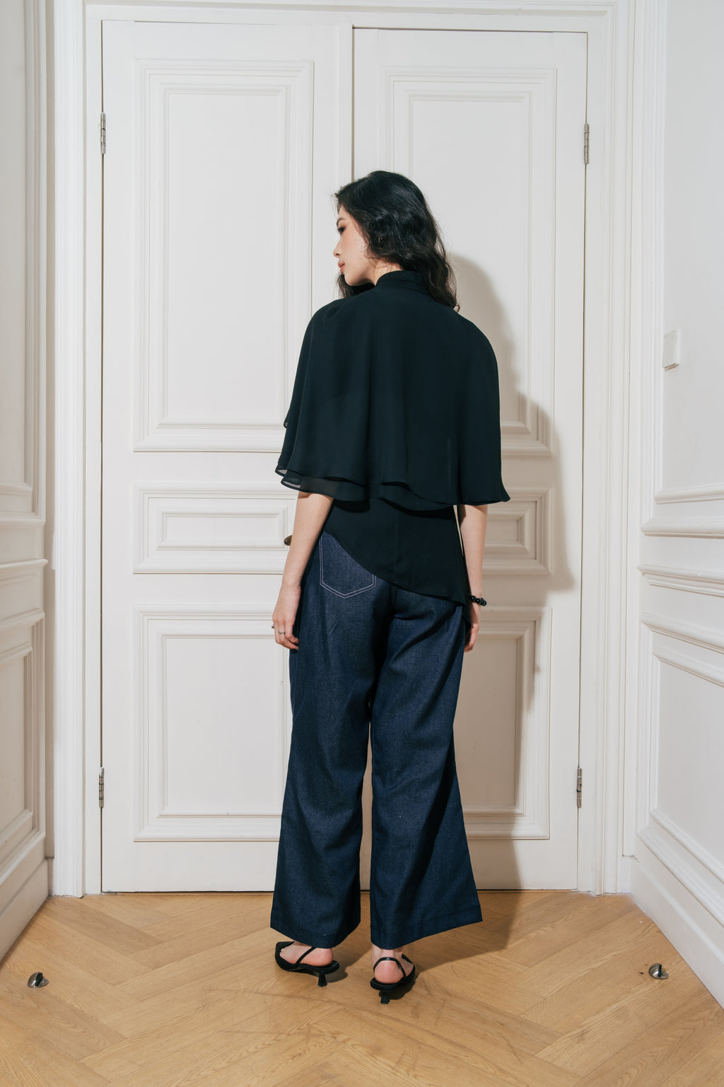 PAPILLON TOP (CAPE INCLUDED)