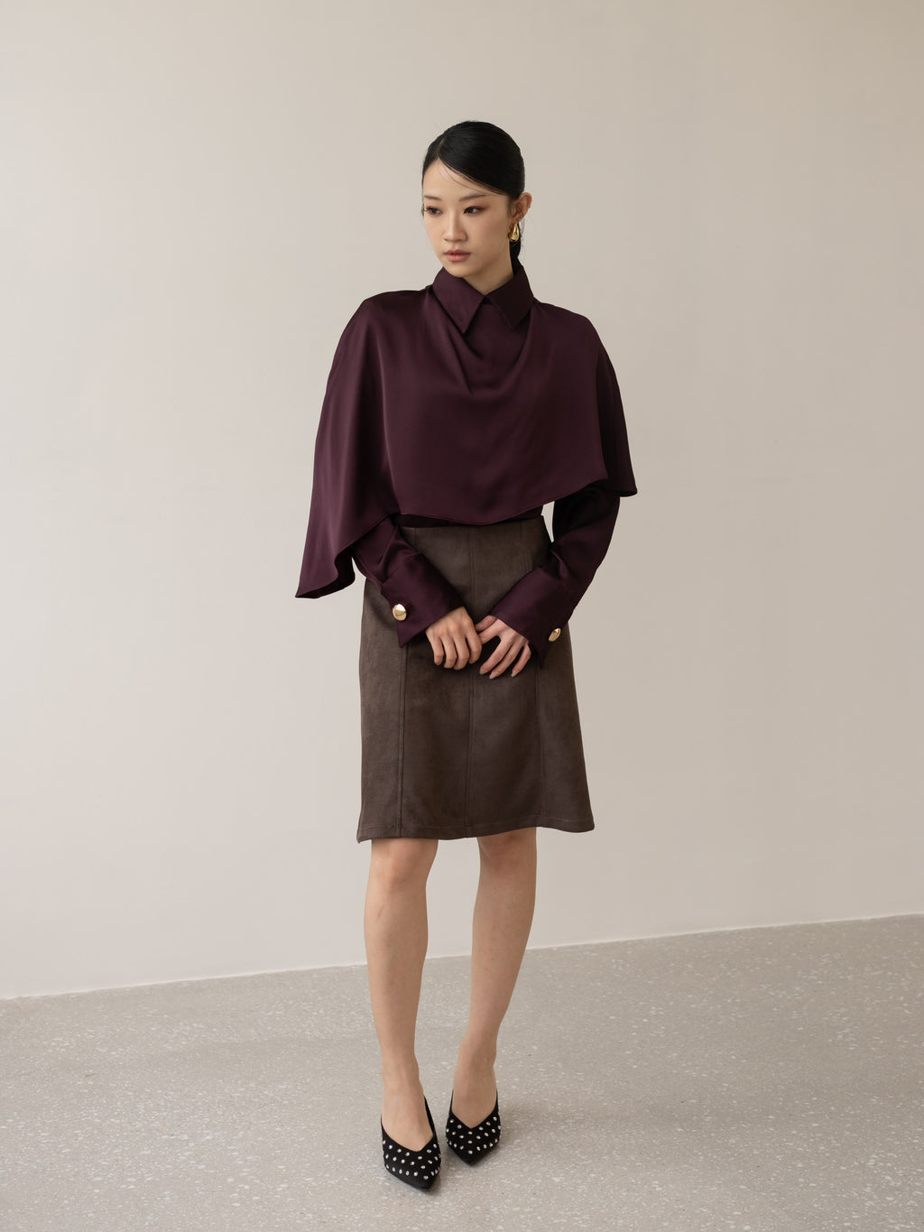 AURETH SHIRT (CAPE INCLUDED)