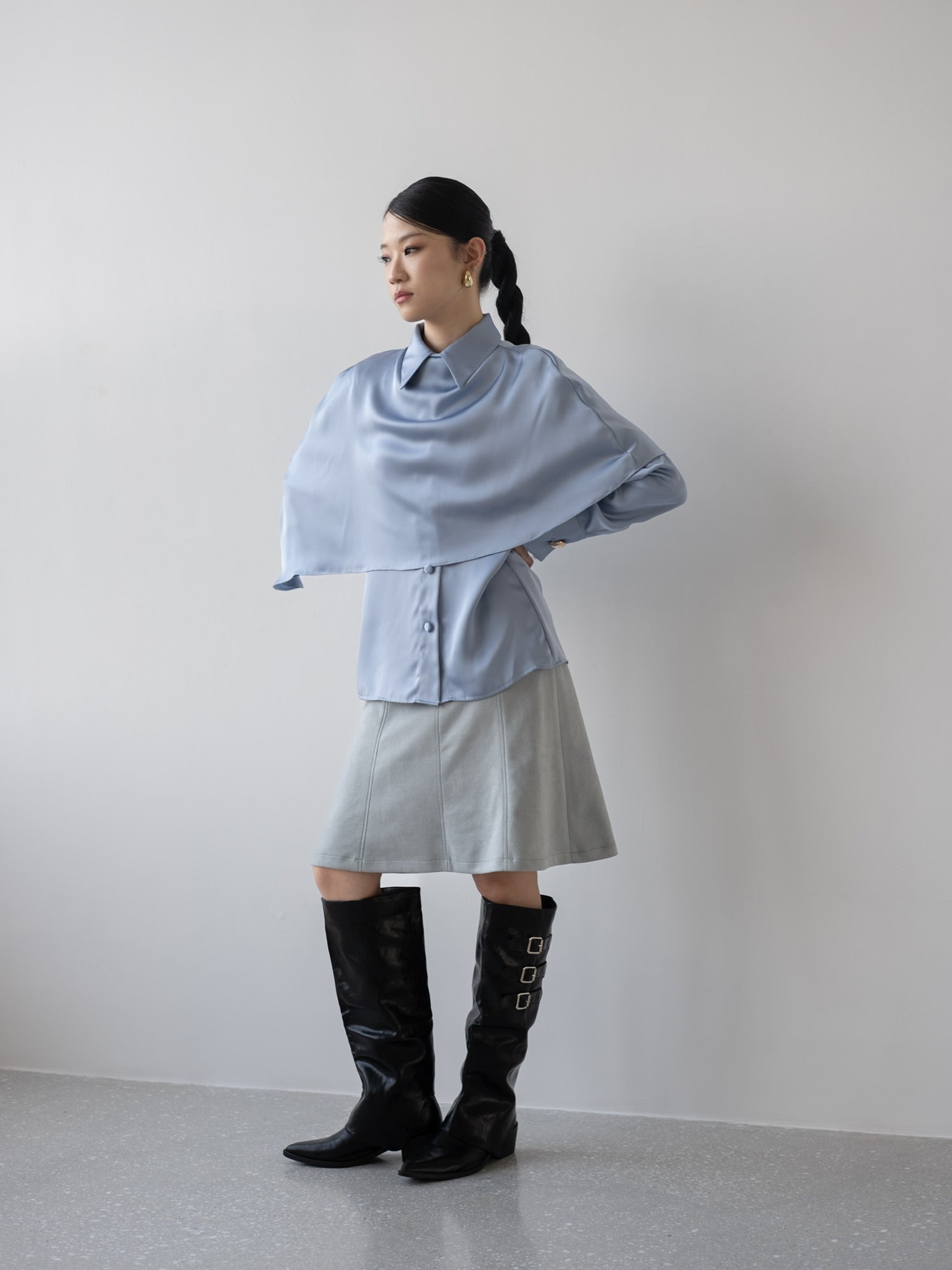 AURETH SHIRT (CAPE INCLUDED)