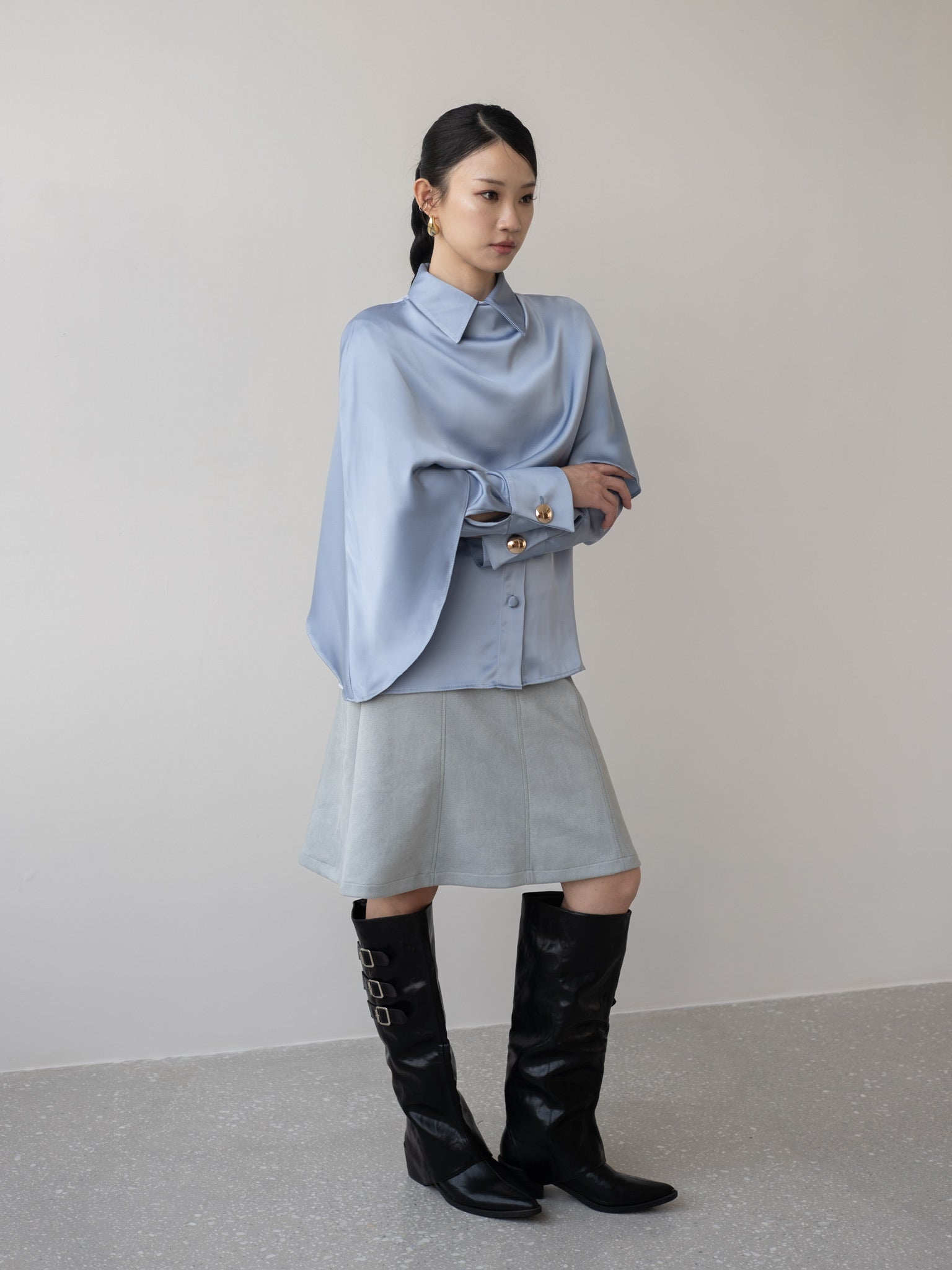 AURETH SHIRT (CAPE INCLUDED)