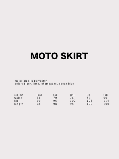 MOTO SKIRT