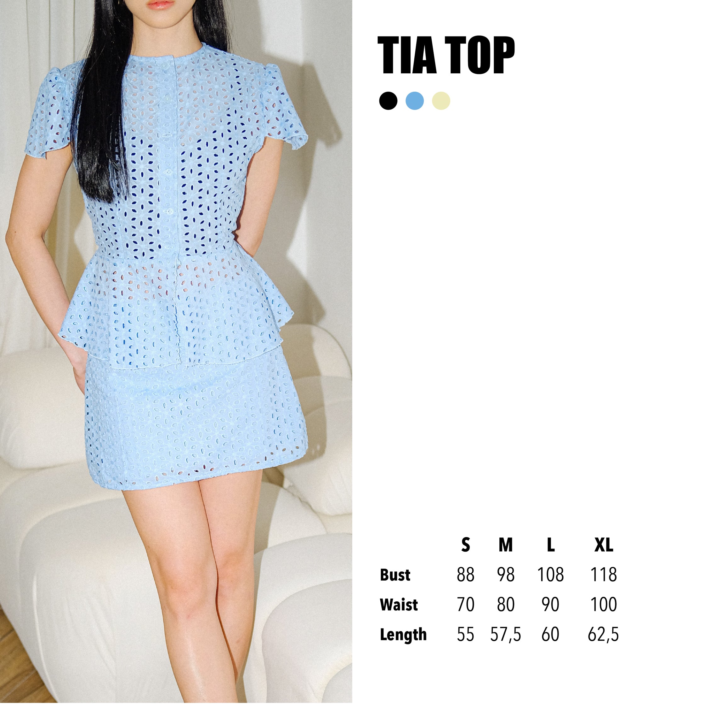 TIA TOP | TIA トップ レディース TIA TOP – By Dawn