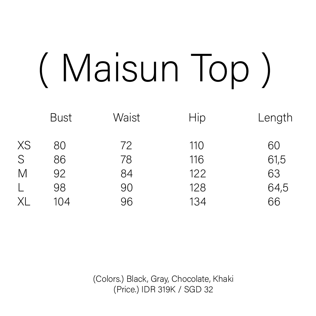 MAISUN SET (TOP AND PANTS)