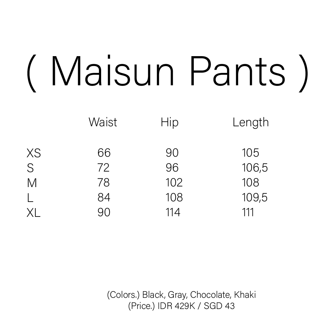 MAISUN SET (TOP AND PANTS)