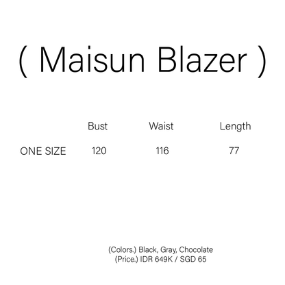 MAISUN BLAZER