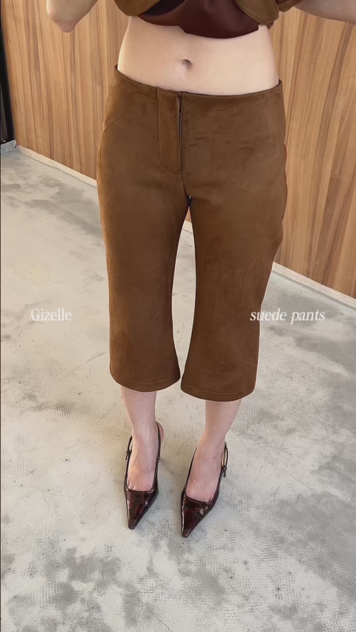 GIZELLE SUEDE PANTS