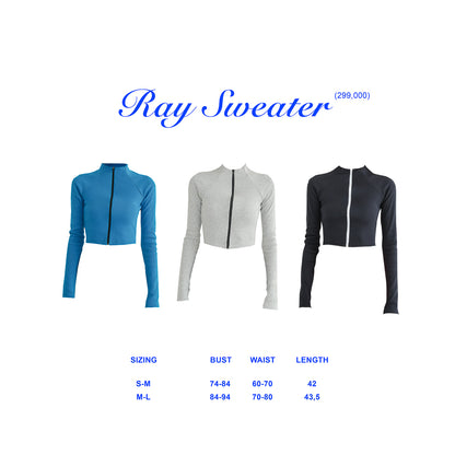 RAY RIB SWEATER