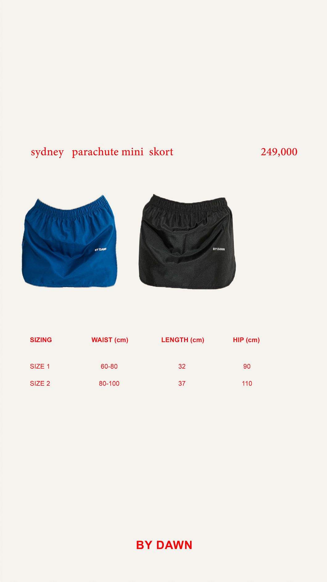 SYDNEY MINI SKORT