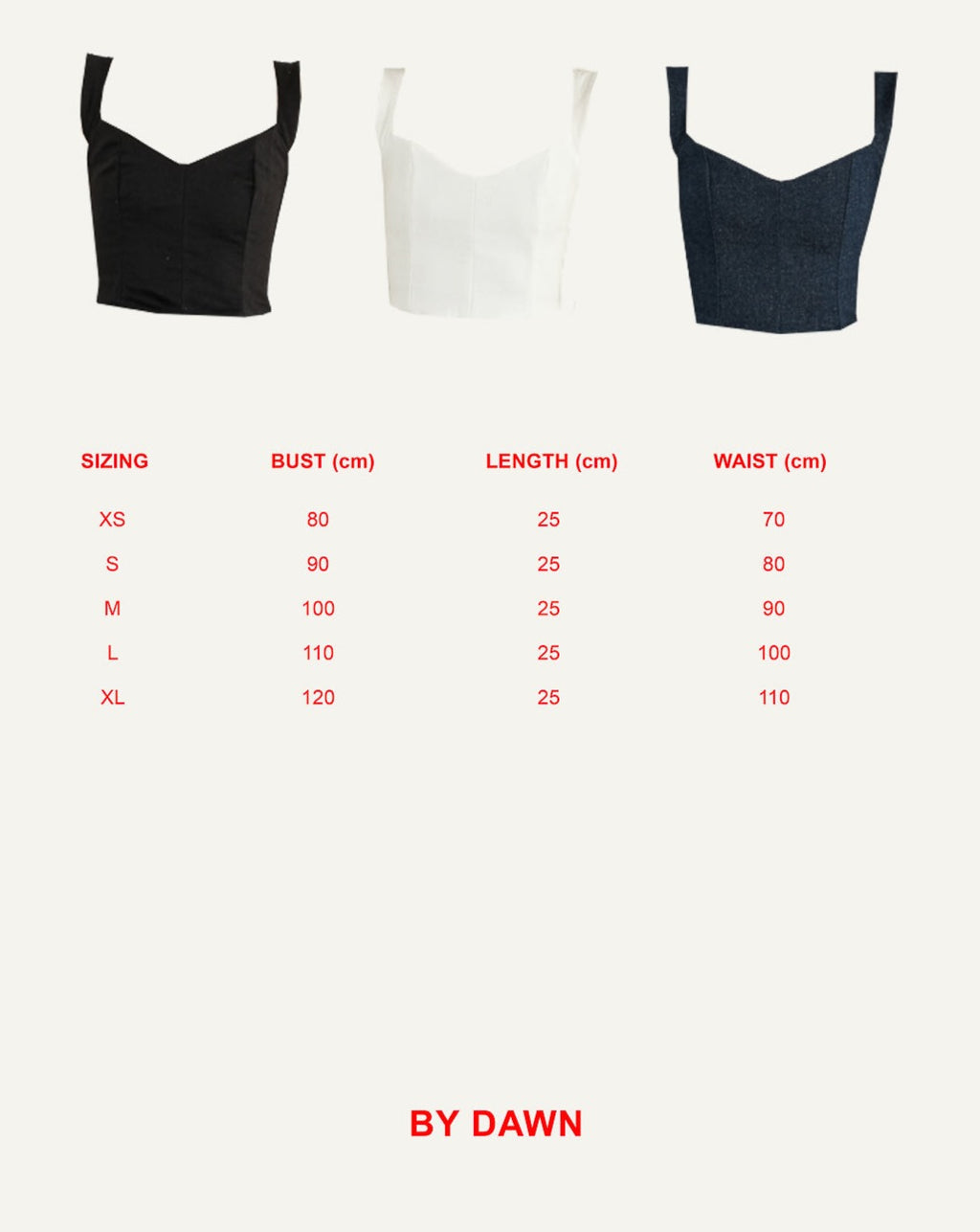 VENUS CORSET TOP
